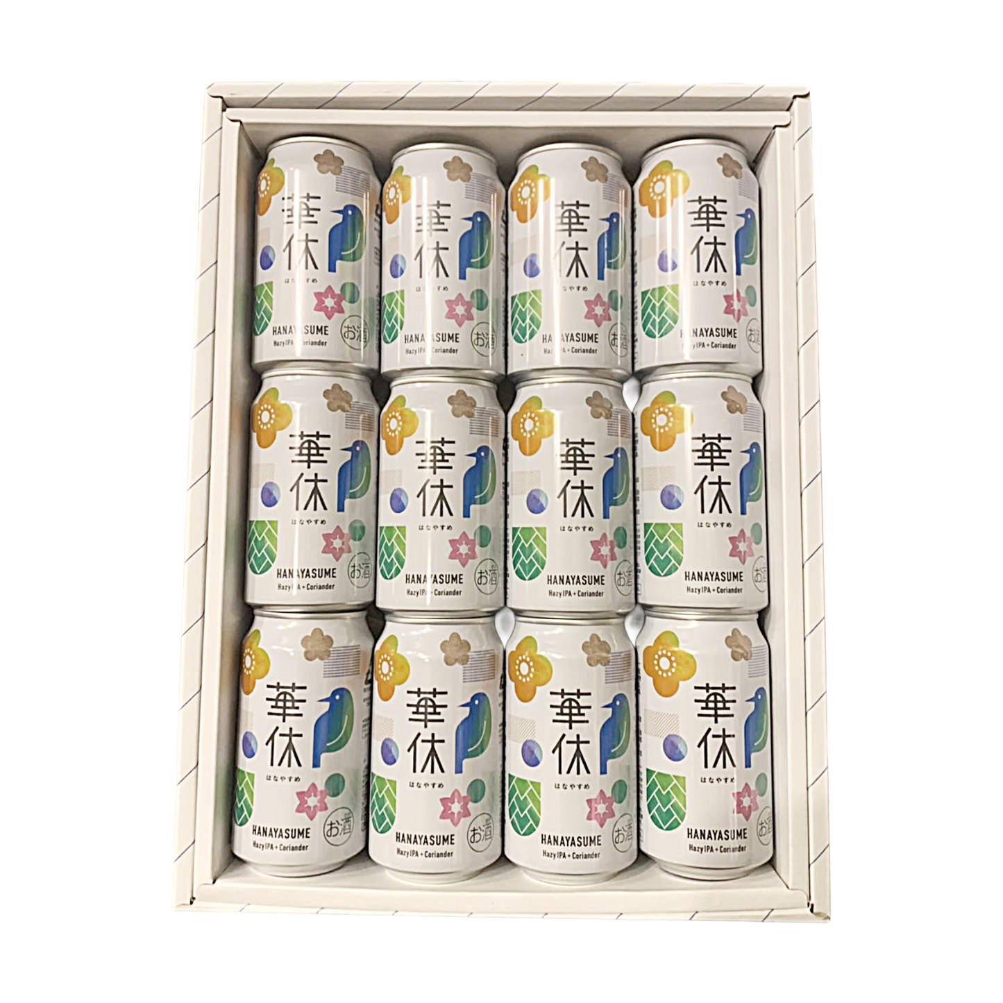 【ギフトに最適】 華休 はなやすめ 12本セット(箱入り)