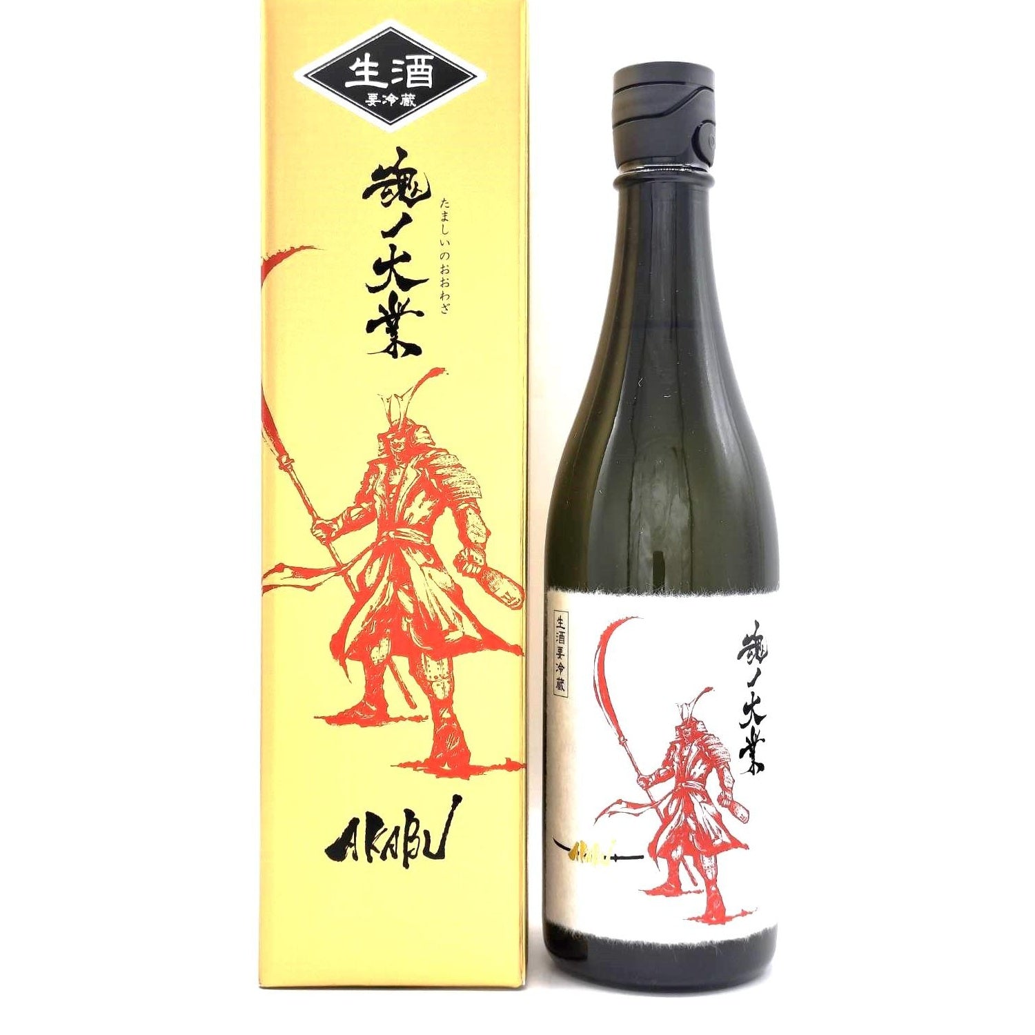 Akabu Daiginjo Tamashii no Owaza Nama – 籠屋秋元商店 オンライン