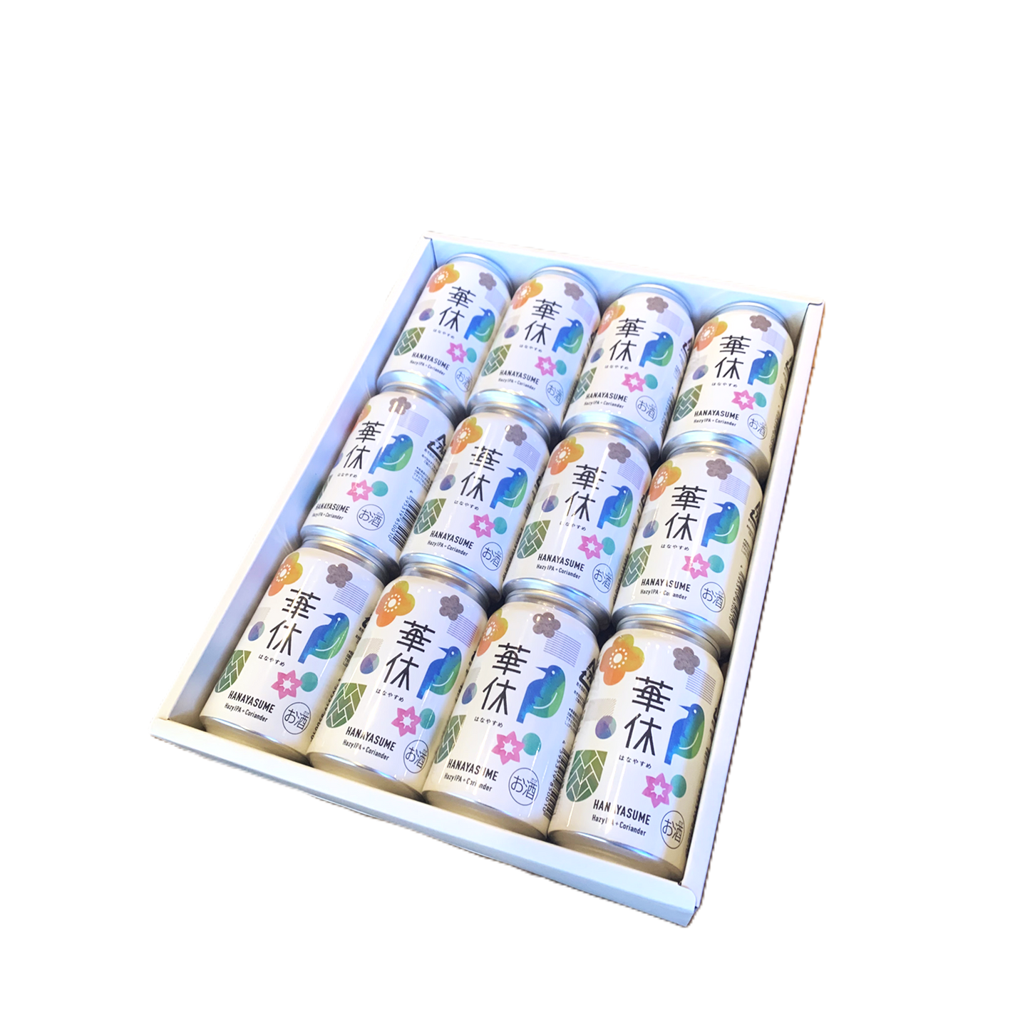 缶ビールサイズ(330ml～350ml)　12本用ギフト箱