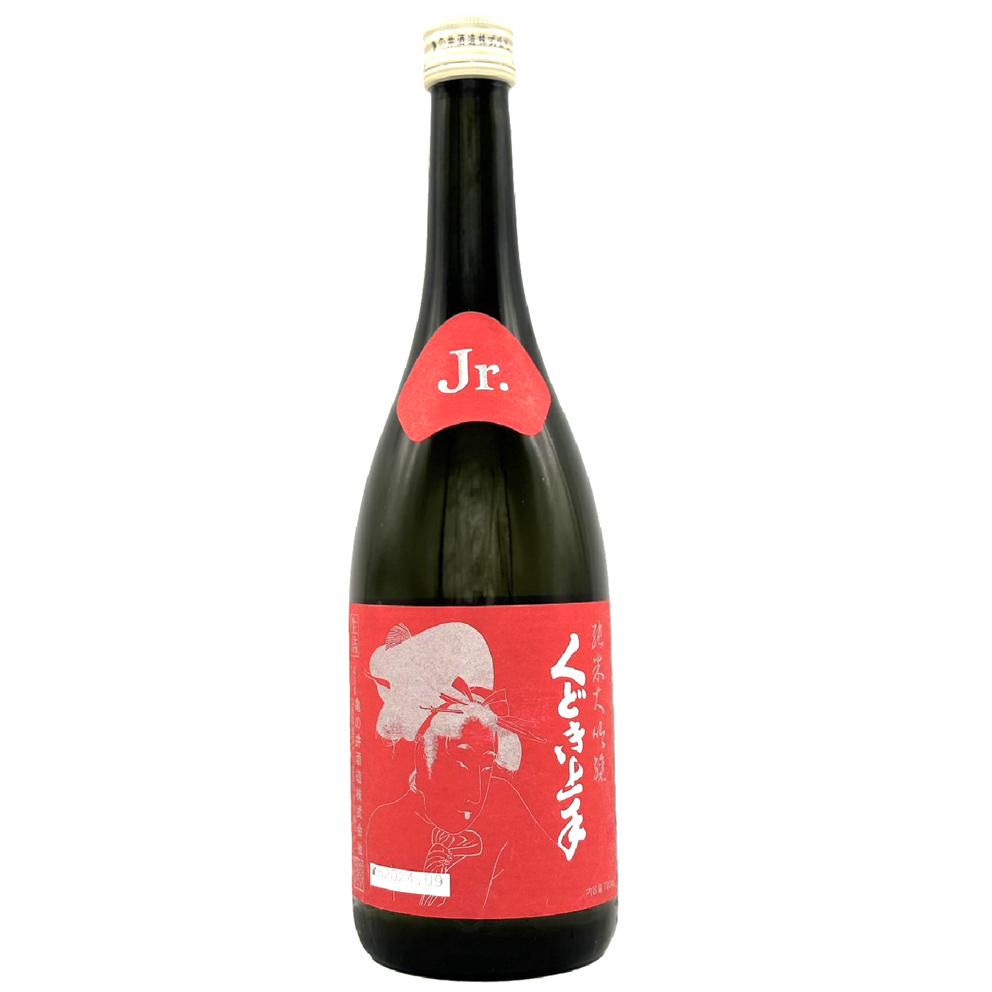 くどき上手Jr　純米大吟醸　44％　赤ラベル