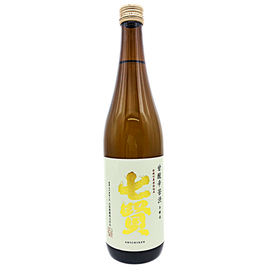 七賢　本醸造　甘酸辛苦渋