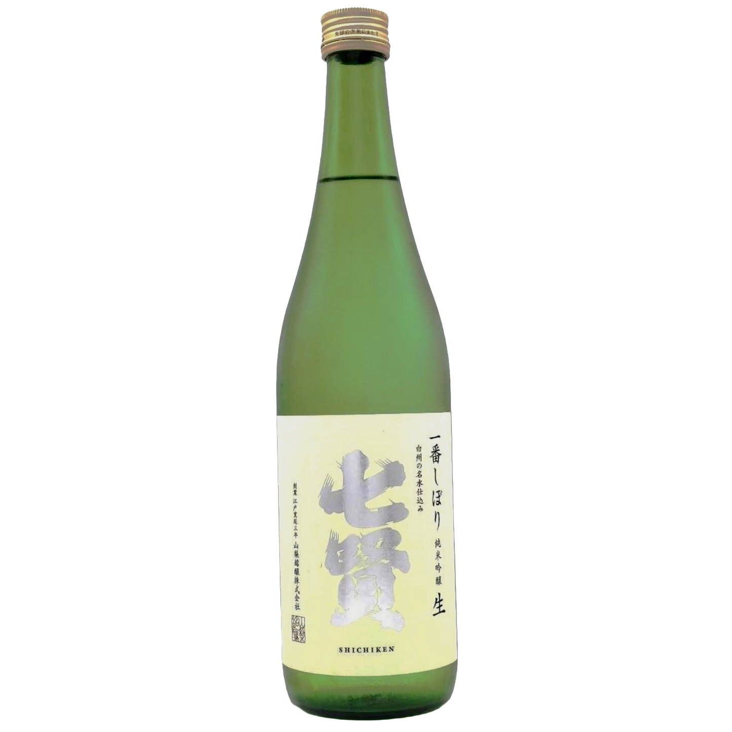 七賢　純米吟醸　生　一番しぼり　